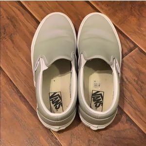 HOLOGRAPHIC SLIP-ON VANS